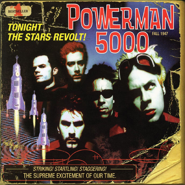 New Vinyl Powerman 5000 - Tonight the Stars Revolt! LP NEW COLOR VINYL 10027889