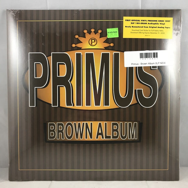 New Vinyl Primus - Brown Album 2LP NEW 10014637