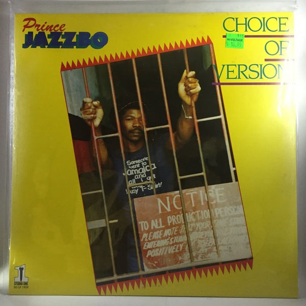 New Vinyl Prince Jazzbo - Choice Of Version LP NEW 10000264