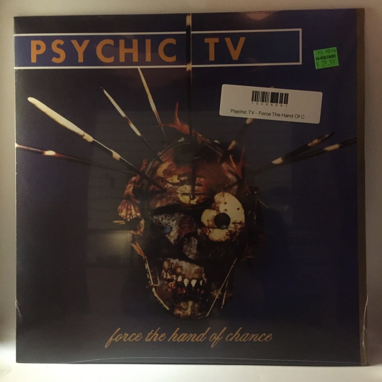 Psychic TV - Force The Hand Of Chance LP NEW – Hi-Voltage Records