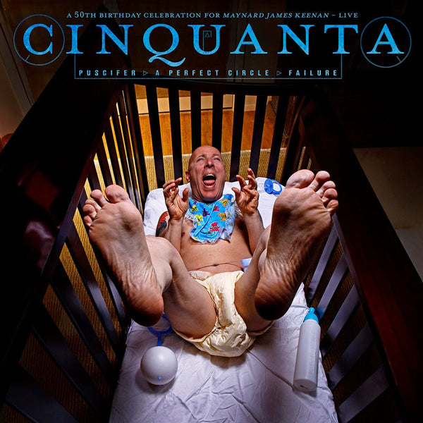 New Vinyl Puscifer / A Perfect Circle - Cinquanta Live 2LP NEW CLEAR BLUE/WHITE 10033735