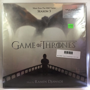 New Vinyl Ramin Djawadi - Game Of Thrones Season 5 OST LP NEW 10011045