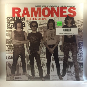 New Vinyl Ramones - Eaten Alive Utica, NY 1977 LP NEW 10005692