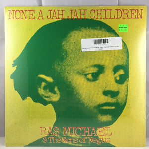New Vinyl Ras Michael & Sons Of Negus - None A Jah Jah Children LP NEW Reggae 10011850