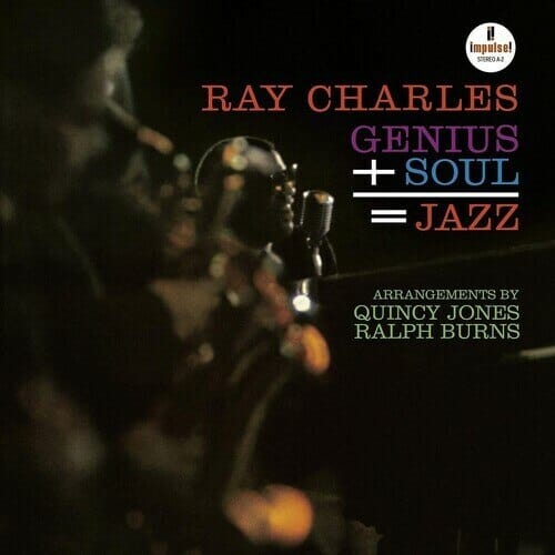 New Vinyl Ray Charles - Genius + Soul = Jazz LP NEW 10021951
