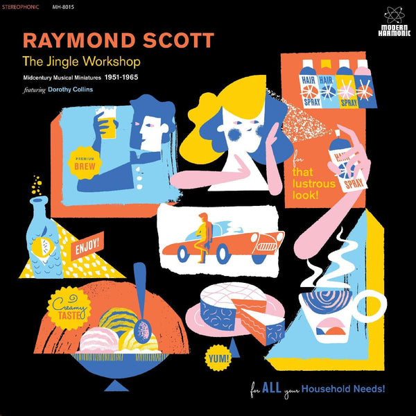 New Vinyl Raymond Scott - The Jingle Workshop: Midcentury Musical Miniatures 1951-1965 LP NEW CLEAR VINYL 10025955