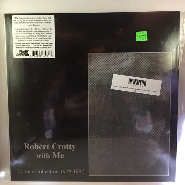New Vinyl Robert Crotty - With Me: Loren's Collection (1979-1987) LP NEW W- CD 10011646