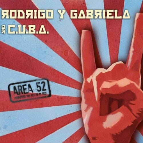 New Vinyl Rodrigo Y Gabriela/C.U.B.A - Area 52 2LP NEW Colored Vinyl 10026202