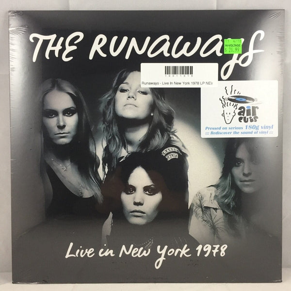 New Vinyl Runaways - Live In New York 1978 LP NEW 10011019