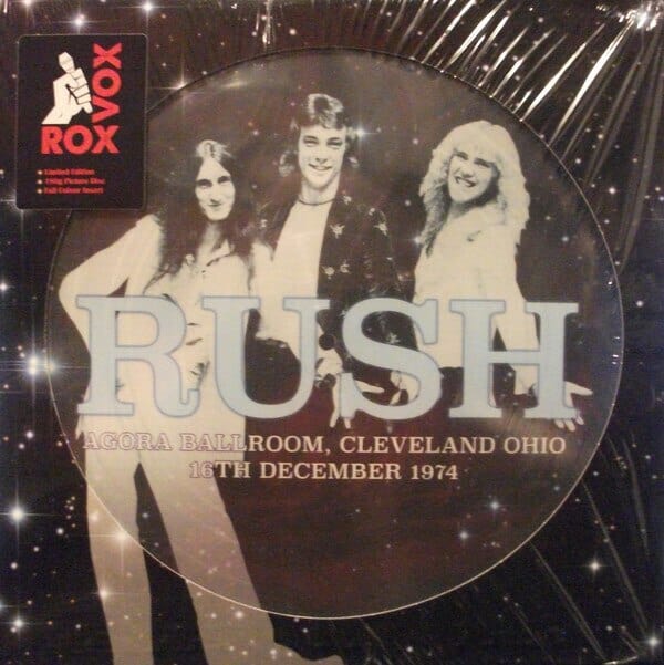 New Vinyl Rush - Agora Ballroom LP NEW IMPORT PIC DISC 10021189