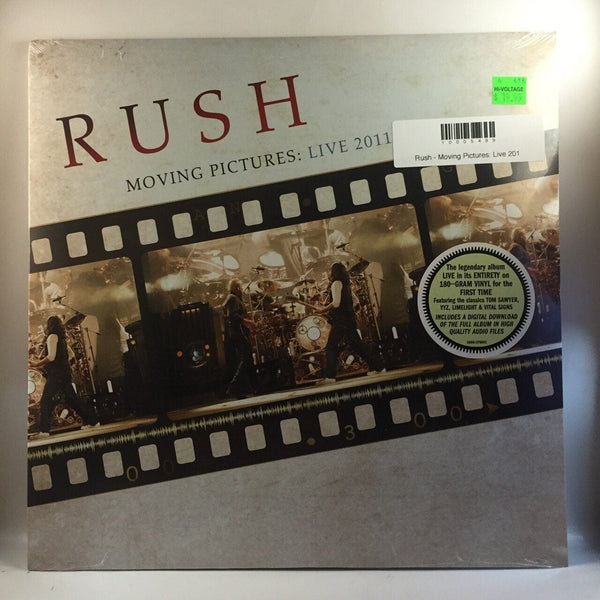 New Vinyl Rush - Moving Pictures: Live 2011 LP NEW 180G 10005499