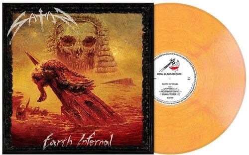 New Vinyl Satan - Earth Infernal LP NEW COLOR VINYL 10027023