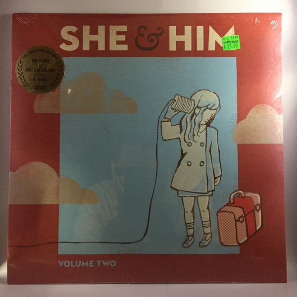 New Vinyl She & Him - Volume Two LP NEW W- MP3 10001252