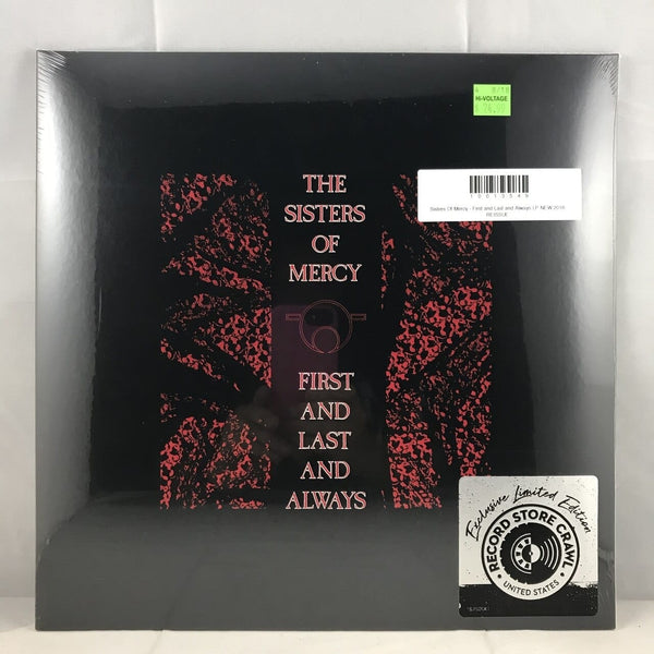 New Vinyl Sisters Of Mercy - First and Last and Always LP NEW 2018 REISSUE 10013549