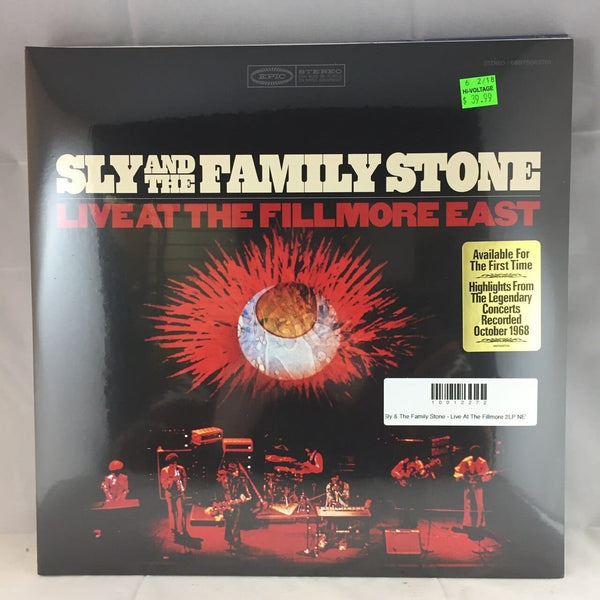 New Vinyl Sly & The Family Stone - Live At The Fillmore 2LP NEW 10012272