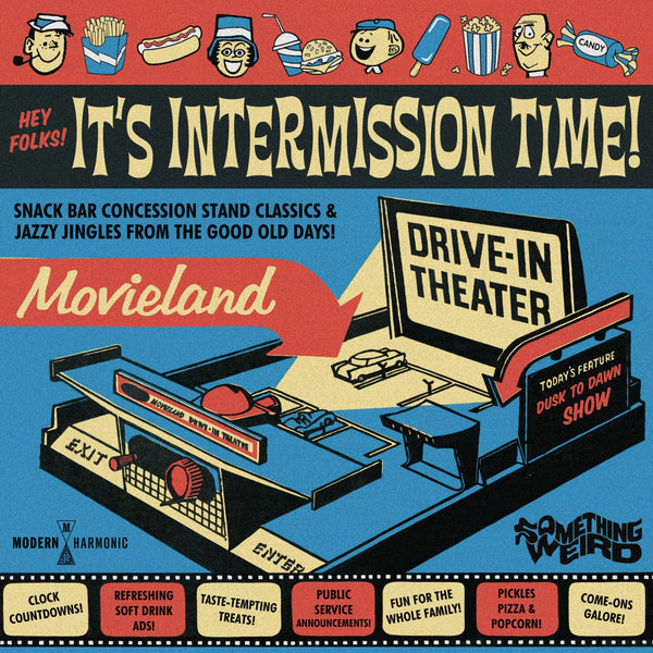 New Vinyl Something Weird - Hey Folks! It's Intermission Time! LP NEW Colored Vinyl 10033943