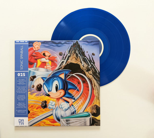 New Vinyl Sonic Spinball OST LP NEW 45 RPM BLUE VINYL 10027768