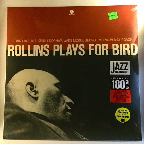 New Vinyl Sonny Rollins - Plays For Bird LP NEW 180G 10000722