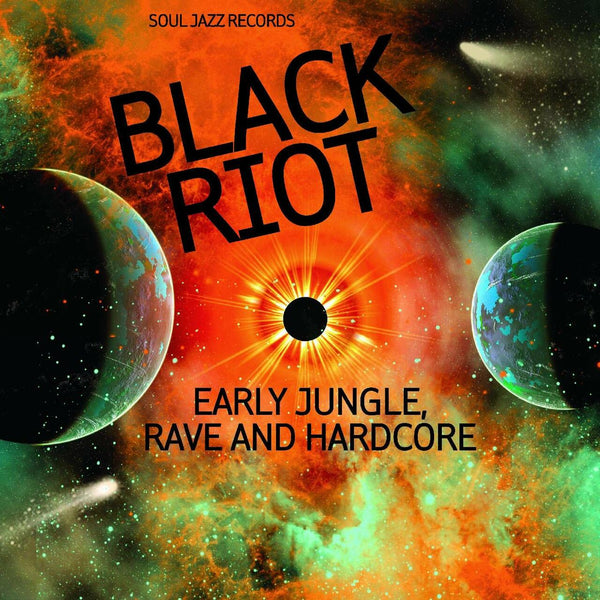 New Vinyl Soul Jazz Records - BLACK RIOT: Early Jungle, Rave and Hardcore 2LP NEW 10020235