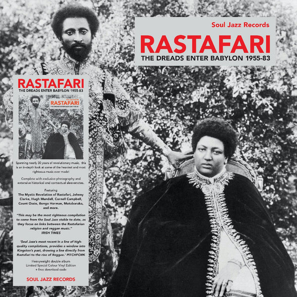 New Vinyl Soul Jazz Records - RASTAFARI: The Dreads Enter Babylon 1955-83 2LP NEW BLUE VINYL 10035197