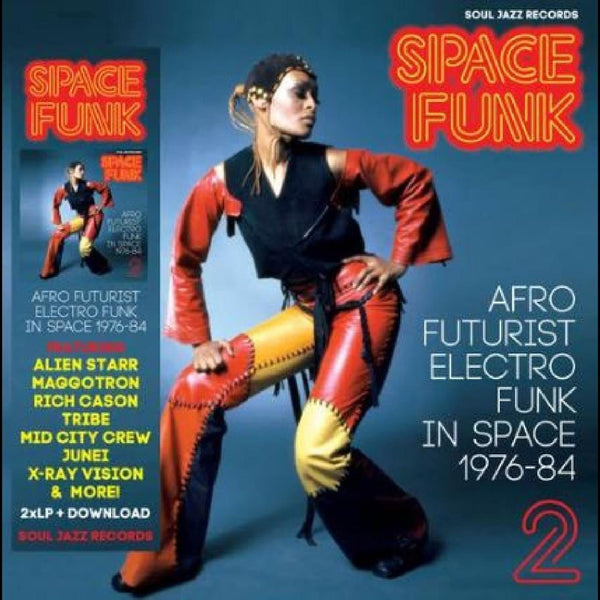 New Vinyl Space Funk 2: Afro Futurist Electro Funk in Space 1976-84 2LP NEW 10032651