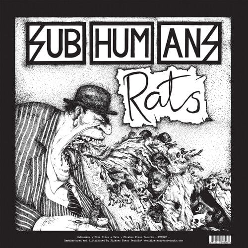 New Vinyl Subhumans - Time Flies + Rats LP NEW Colored Vinyl 10029513