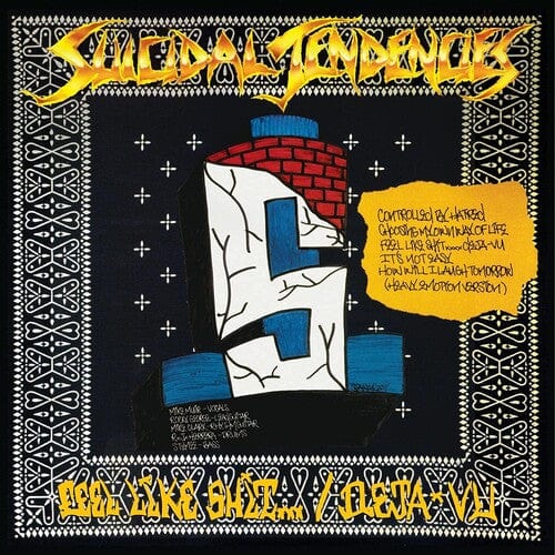 New Vinyl Suicidal Tendencies - Controlled By Hatred / Feel Like Shit... Deja Vu LP NEW COLOR VINYL 10026686