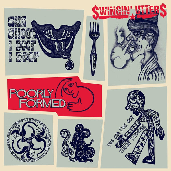 New Vinyl Swingin' Utters - Poorly Formed LP NEW 10033120