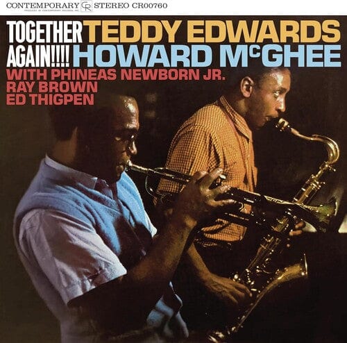 New Vinyl Teddy Edwards & Howard McGhee - Together Again!!!! LP NEW 10035865