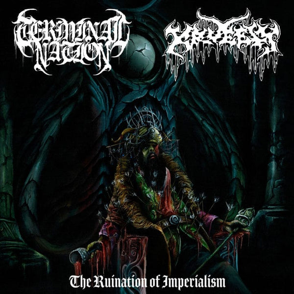 New Vinyl Terminal Nation / Kruelty - The Ruination Of Imperialism LP NEW COLOR VINYL 10027645