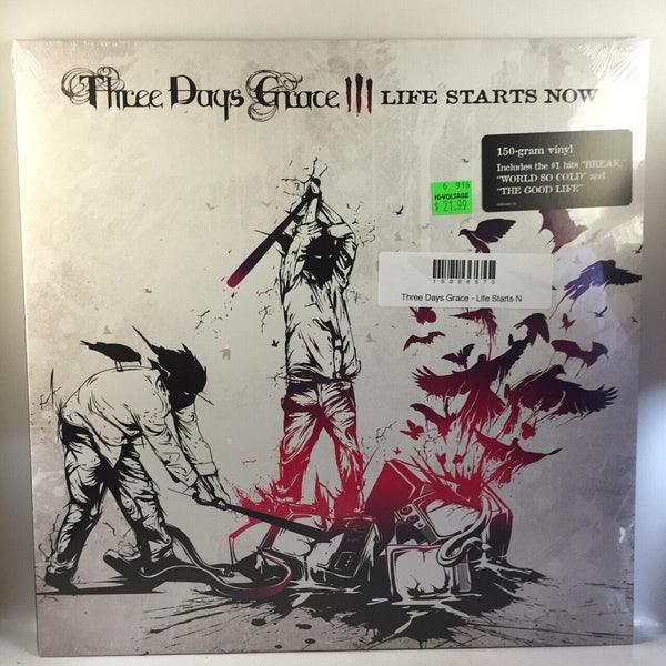 New Vinyl Three Days Grace - Life Starts Now LP NEW 10006570