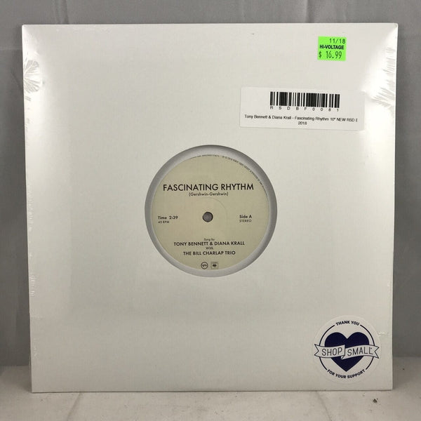 New Vinyl Tony Bennett & Diana Krall - Fascinating Rhythm 10" NEW RSD BF 2018 RSDBF0081