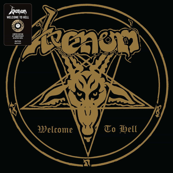 New Vinyl Venom - Welcome To Hell LP NEW COLOR VINYL 10024359