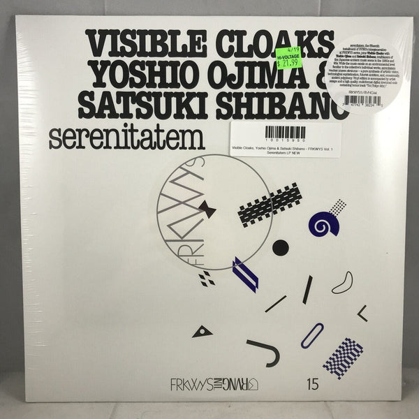 New Vinyl Visible Cloaks, Yoshio Ojima & Satsuki Shibano - FRKWYS Vol. 15: Serenitatem LP NEW 10015950