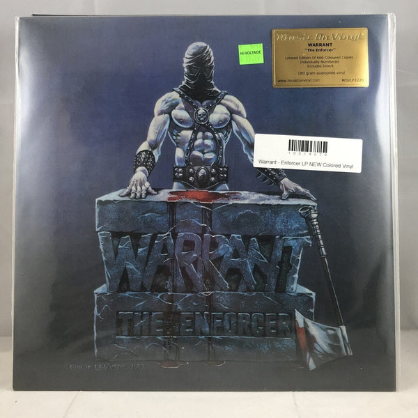 New Vinyl Warrant - Enforcer LP NEW Colored Vinyl 10014270