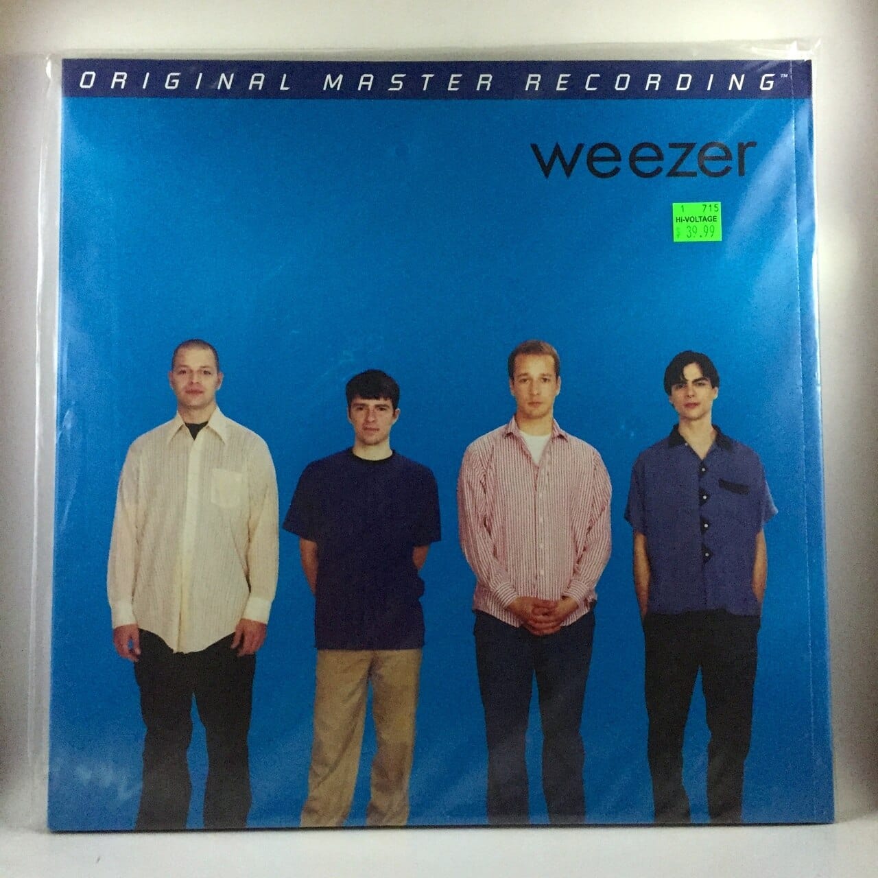 Weezer - S-T Blue Album LP NEW Original Master Recording – Hi