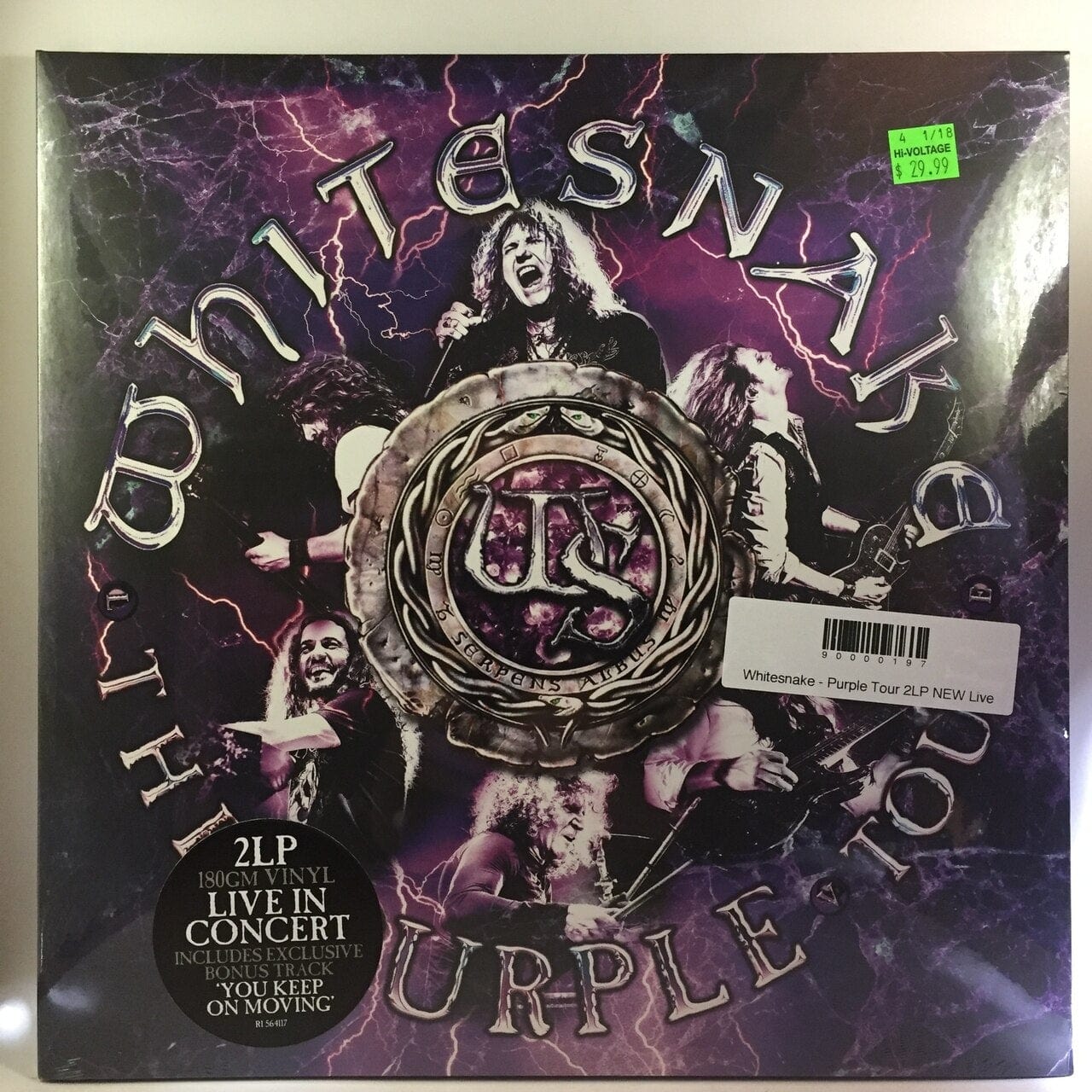 Whitesnake - Purple Tour 2LP NEW Live – Hi-Voltage Records