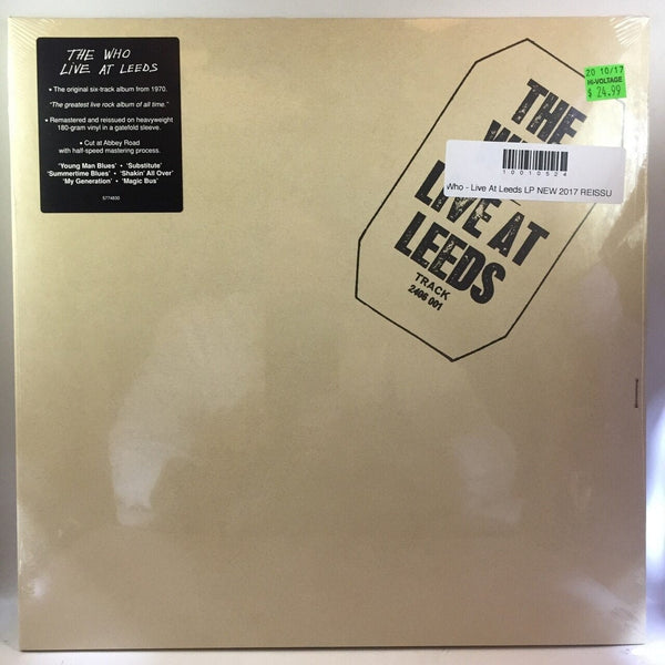 New Vinyl Who - Live At Leeds LP NEW 2017 REISSUE 10010524