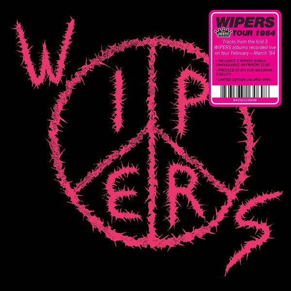 New Vinyl Wipers - Wipers Tour 84 LP NEW PINK VINYL REISSUE 10022636