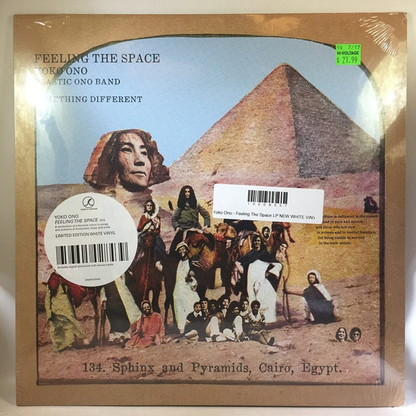 New Vinyl Yoko Ono - Feeling The Space LP NEW WHITE VINYL 10009837