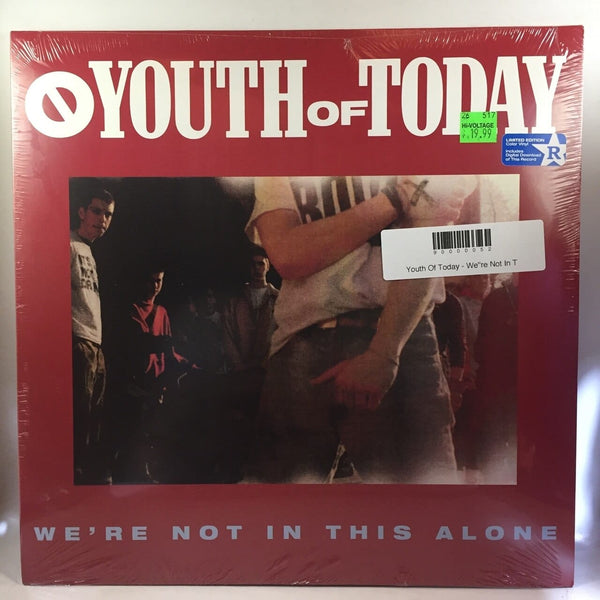 New Vinyl Youth Of Today - We're Not In This Alone LP NEW Color Vinyl 90000052
