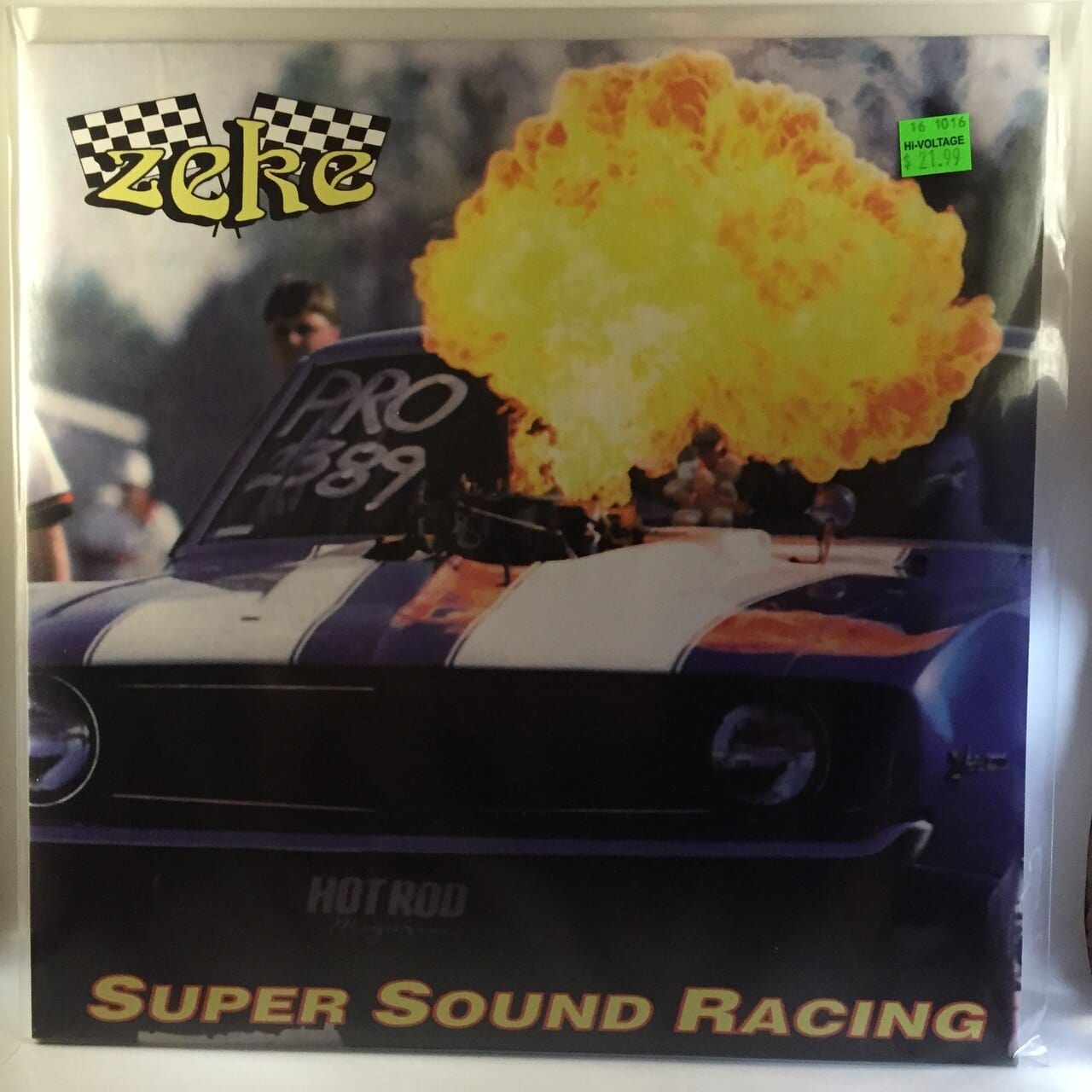 ZEKE/Super Sound Racing/P020 廃盤CD Zeke - Super Sound Racing LP NEW – Hi-Voltage Records