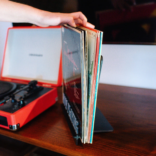 Now Playing Vinyl Record Stand