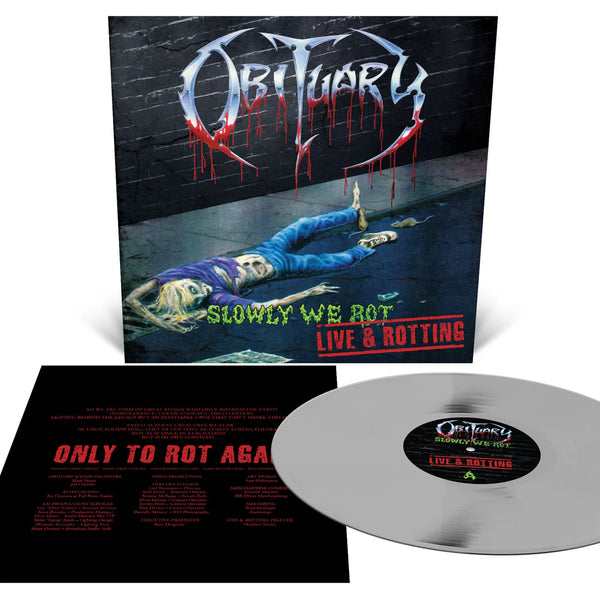 Obituary - Slowly We Rot: Live and Rotting LP NEW