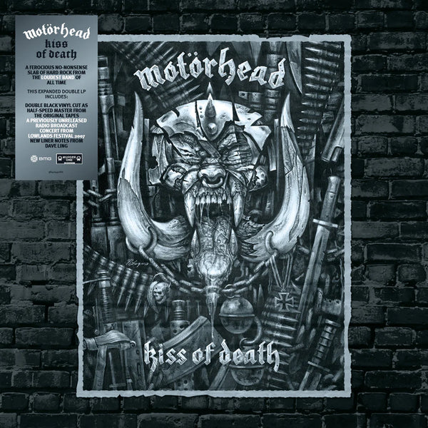 Motörhead - Kiss of Death 20th Anniversary Half-Speed 2LP NEW