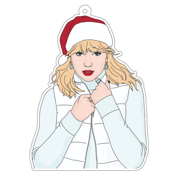 Ornament Taylor Swift, Tis the Damn Season White Acrylic Ornament 992020