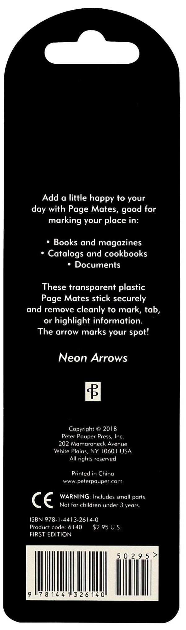 Page Flags Neon Arrows Page Mates 9781441326140