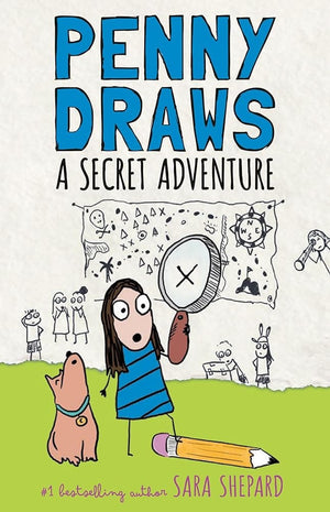 Penny Draws a Secret Adventure by Sara Shepard 9780593616833