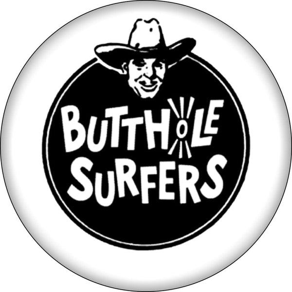Pin-on Button - 1.25 Inch - Butthole Surfers - Cowboy 991630