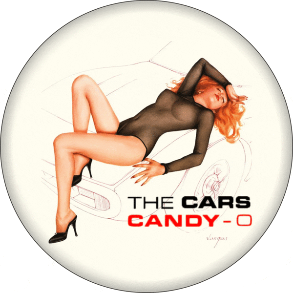 Pin-on Button - 1.25 Inch - Cars, The - "Candy-O" 991612